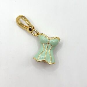 Juicy Couture green shirt charm